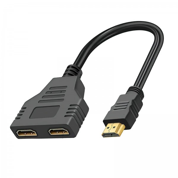 Adaptador 1 hdmi best sale a 2 hdmi